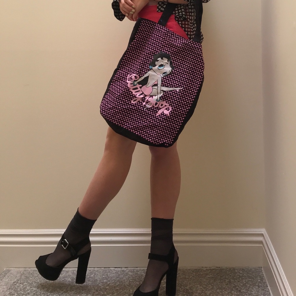 vintage Betty Boop tote